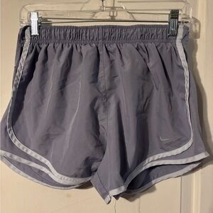 Women's Purple- Gray Athletic Shorts